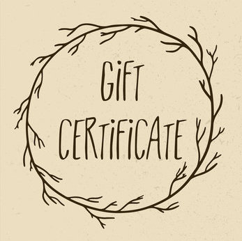 gift certificate